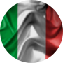 italy circle icon